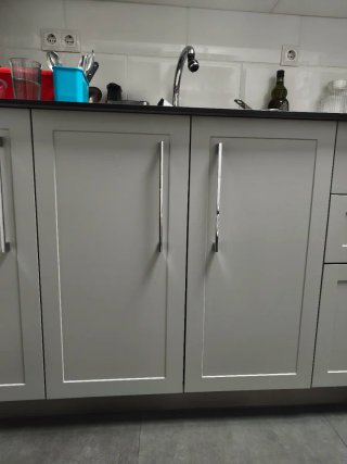 4 Puertas Cocina color gris obramat