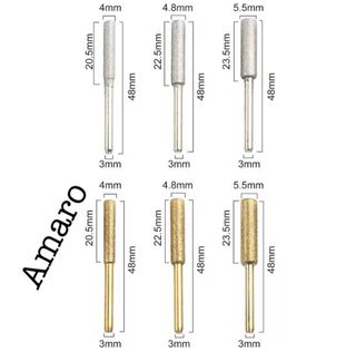 6 Brocas de Rebarbar/Afiar Correntes de Motosserra