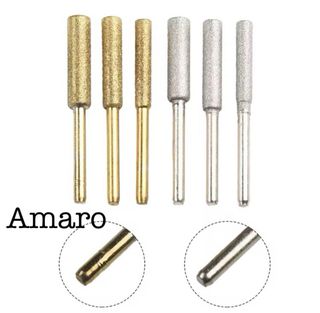 6 Brocas de Rebarbar/Afiar Correntes de Motosserra