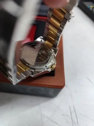Reloj Jaguar Azul y Dorado j826