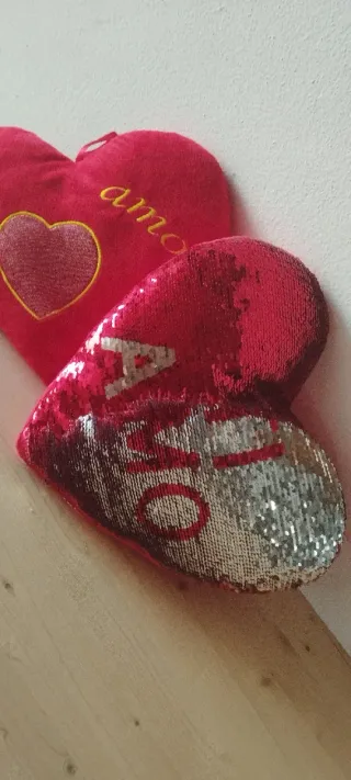 Peluche cuore rosso Ti amo