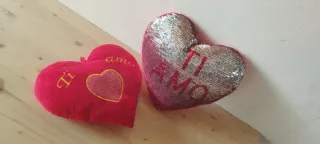 Peluche cuore rosso Ti amo