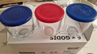 Vasos Nutella con tapa decorados