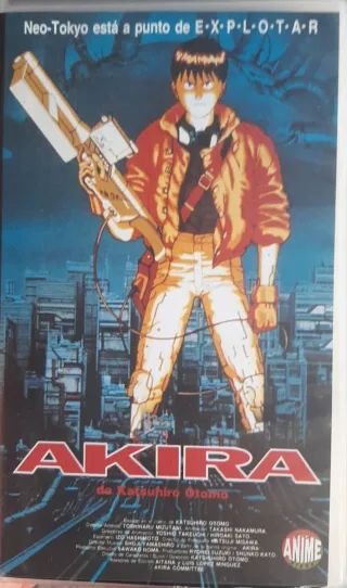 Cinta VHS Akira Anime Japonés