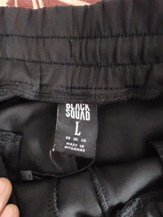 Pantalón corto negro Los Angeles