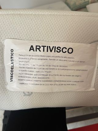 Base Articulada ARTIVISCO + Colchón Viscoelástico