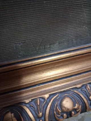 Antiguo cuadro religioso gran tamaño