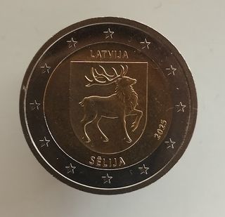 🇱🇻 Moneda 2€ Letonia 2025 Selija
