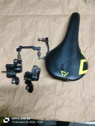 Lote Componentes MTB: SRAM, Discos, Frenos