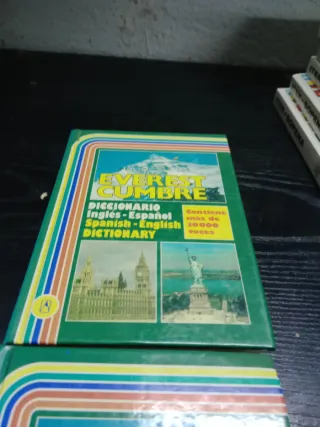 Diccionario Everest cumbre inglés español tapa dur