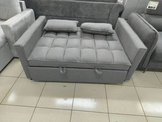 Sofá Cama Matrimonio Fuji 140cm Gris