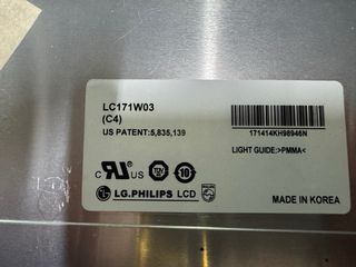 Monitor LCD 17.1 LC171W03 C4 Original