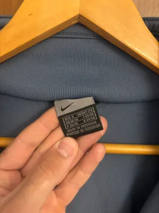 Sudadera Nike Azul/Gris