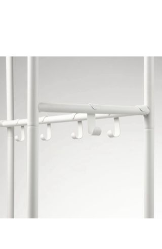 Perchero/Zapatero Blanco Metálico MACKAPÄ