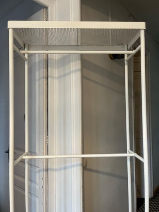 Perchero/Zapatero Blanco Metálico MACKAPÄ