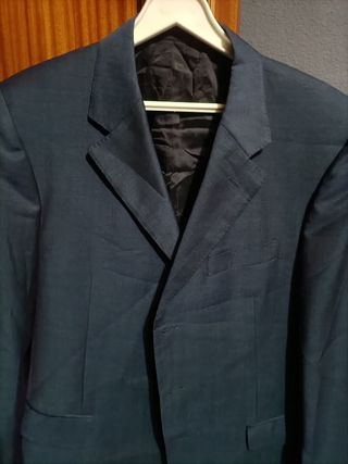 Americana Burberry Hombre Talla 56 azul