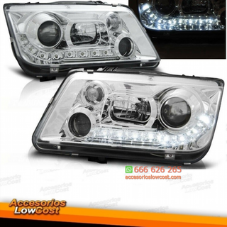 FAROS LUZ DIURNA LED  BORA, 98-05 CRISTAL CLARO/C