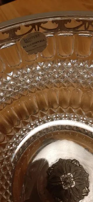 Alzata in cristallo Bleikristall centrotavola