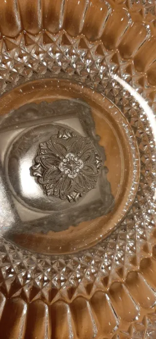 Alzata in cristallo Bleikristall centrotavola