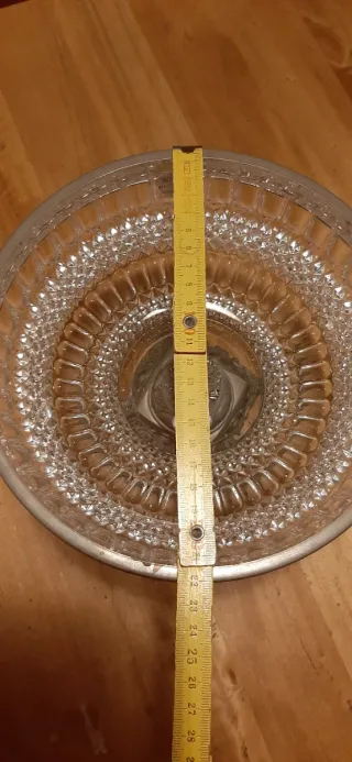 Alzata in cristallo Bleikristall centrotavola