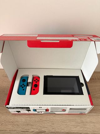 Nintendo Switch Azul/Rojo + Juegos