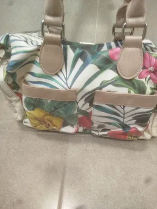 Bolso Desigual Multicolor Flores
