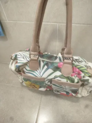 Bolso Desigual Multicolor Flores