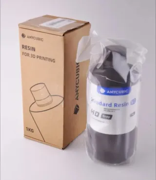 3x Resina Anycubic Standard V2 Gris 1kg