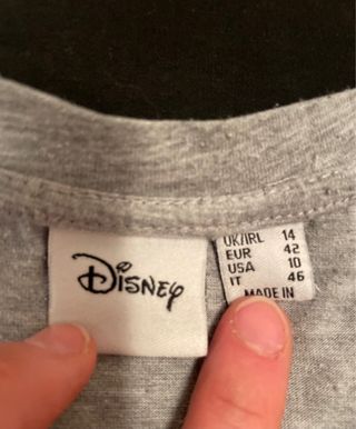 Camiseta Mickey Mouse Disney original Talla S