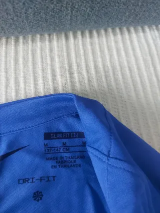 Camiseta Nike Dri-Fit Azul T.M 137-147