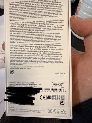 iPhone 12 mini 256GB Rosso