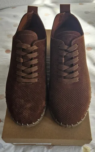 Zapatos Limma Piel Hombre Talla 42 Marrones