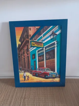 Cuadro Lienzo Original La Bodeguita del Medio