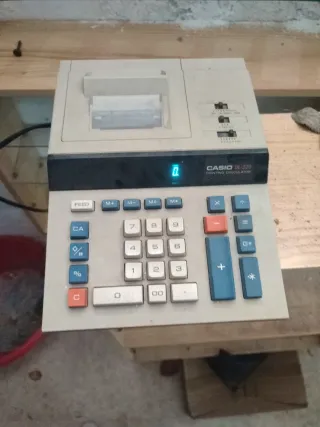 Calculadora Casio DL-220 Impresora Antigua