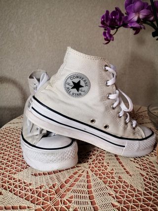 Converse All Star Blancas Talla 37