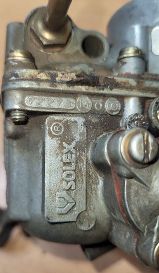 Carburador Solex 72273 Incompleto