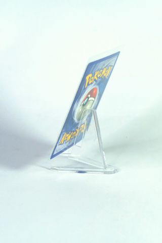 10pcs Espositore Stand Acrilico Carte Monete