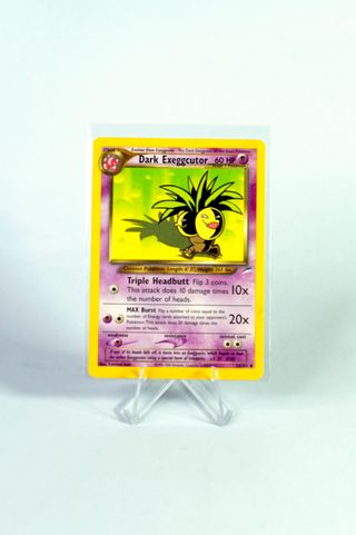 10pcs Espositore Stand Acrilico Carte Monete