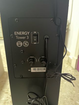 Torre de Sonido Energy Sistem Negra