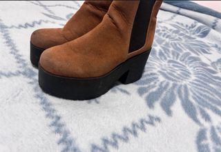 Botines Chelsea Plataforma Pull&Bear T.35