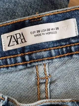Pantalón vaquero Zara Talla 38