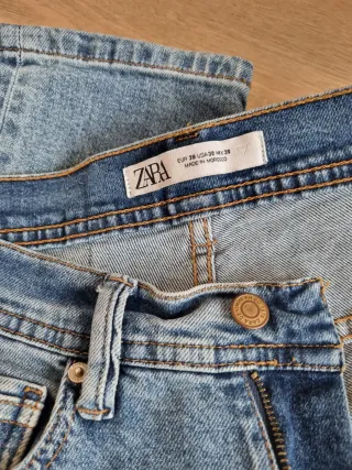 Pantalón vaquero Zara Talla 38