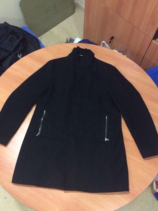 Abrigo Zara Negro Talla XL