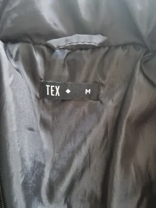 Cazadora acolchada negra