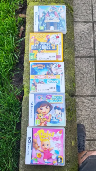 Lote 5 Juegos Nintendo DS