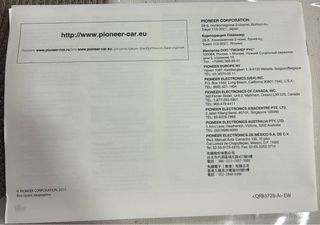 Autoradio Car Play Pioneer