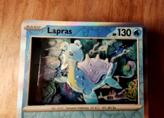 Carta Pokémon Lapras 3D