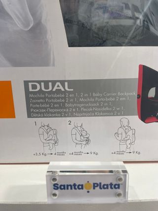 Mochila Portabebés Jane Kids Zone Dual