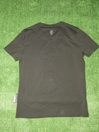 T-shirt Philipp Plein nera con strass