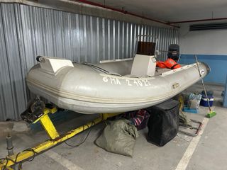 Embarcación semirrígida 5m + remolque + motor Yama